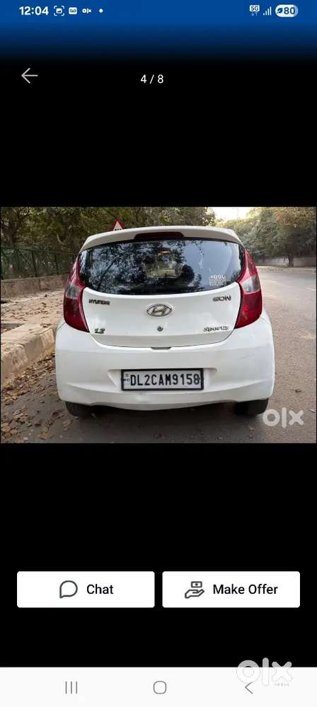 Hyundai Eon Magna 2nd Owner 2012
