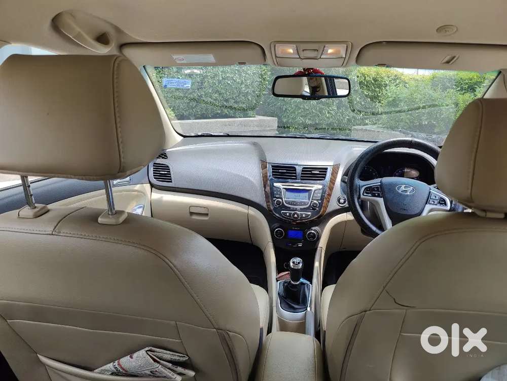 Hyundai Verna Fluidic 1.6 Vtvt Sx Option (top Model), 2014, Gr