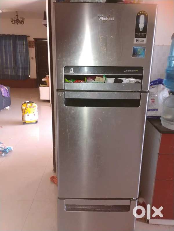 Whirlpool triple door fridge