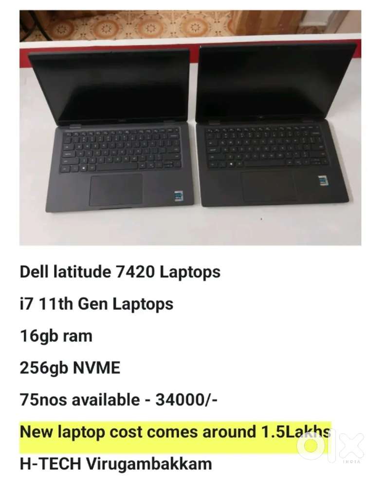 (4th-12th Gen),MAC Dell HP Lenovo (13k-45k)Budjet H-TECH Virugambakkam