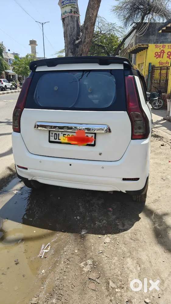 Wagonr Lxi 2021 Model White Colour Recently New Tyre Change Apolo