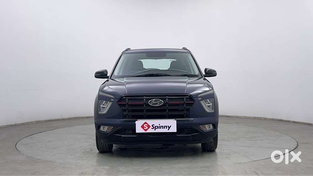 Hyundai Creta 1.5 S Plus Knight Petrol Dual Tone, 2022, Petrol