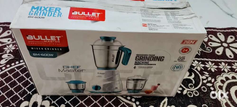 Bullet mixer grinder new pack seal