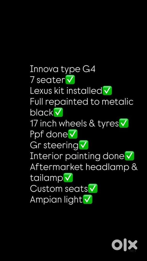 Toyota Innova 2015 Diesel Well Maintained