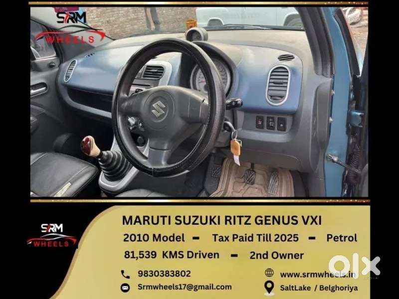 Maruti Suzuki Ritz Genus Vxi, 2010, Petrol