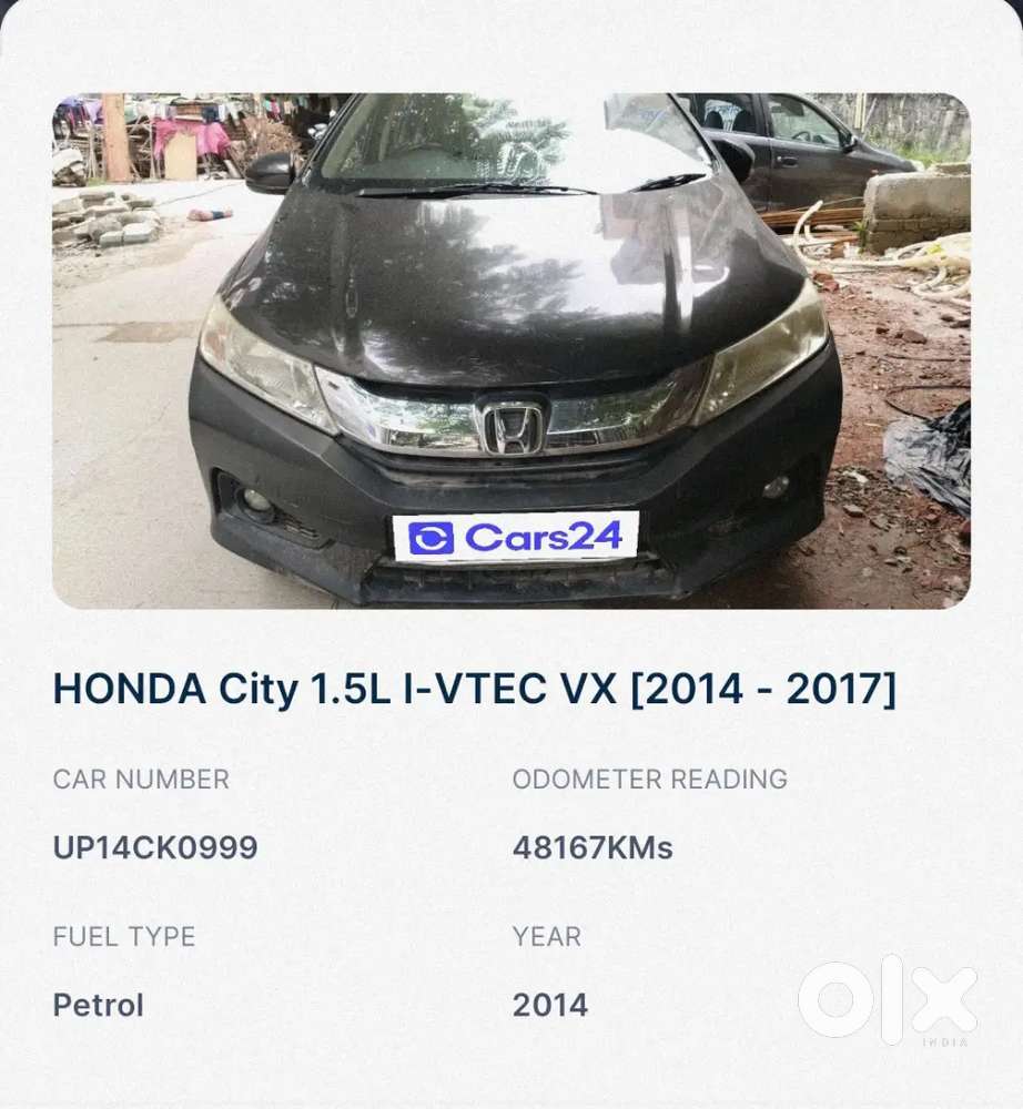 Honda City Vx Mt 2014