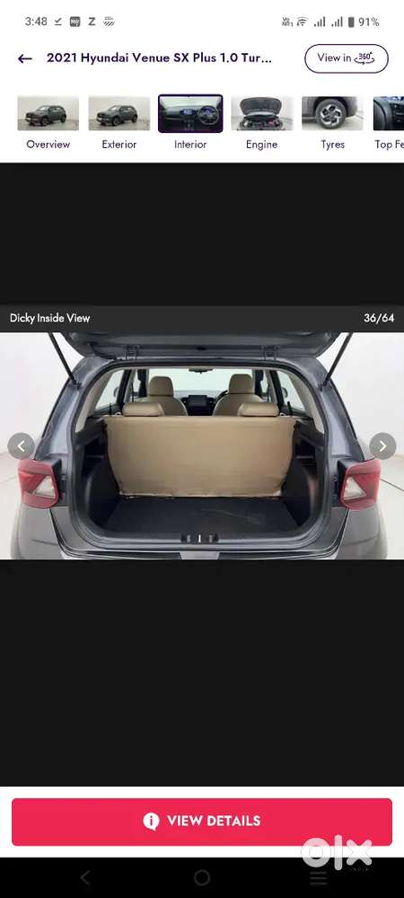 Hyundai Venue 2021 Petrol Well Maintained