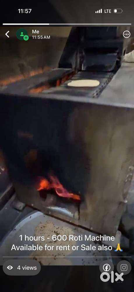Roti making machine