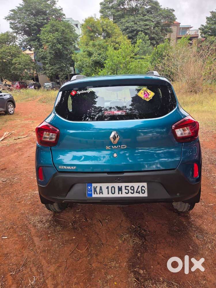 Renault Kwid Zanskar Blue  Fully Loaded  Recently Serviced