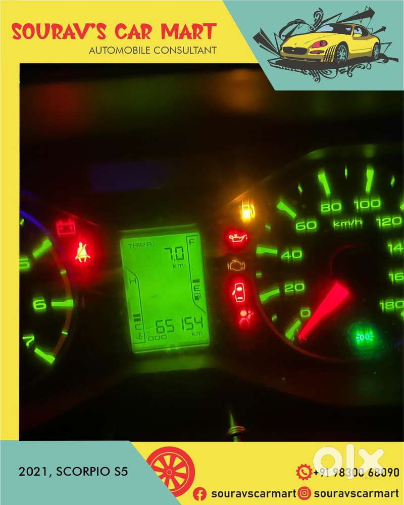 Mahindra Scorpio S5 Plus, 2021, Diesel