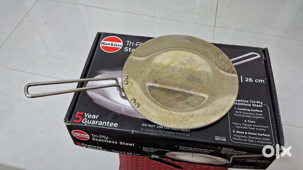Hawkins Tri-Ply Stainless Steel Tava (26cm)