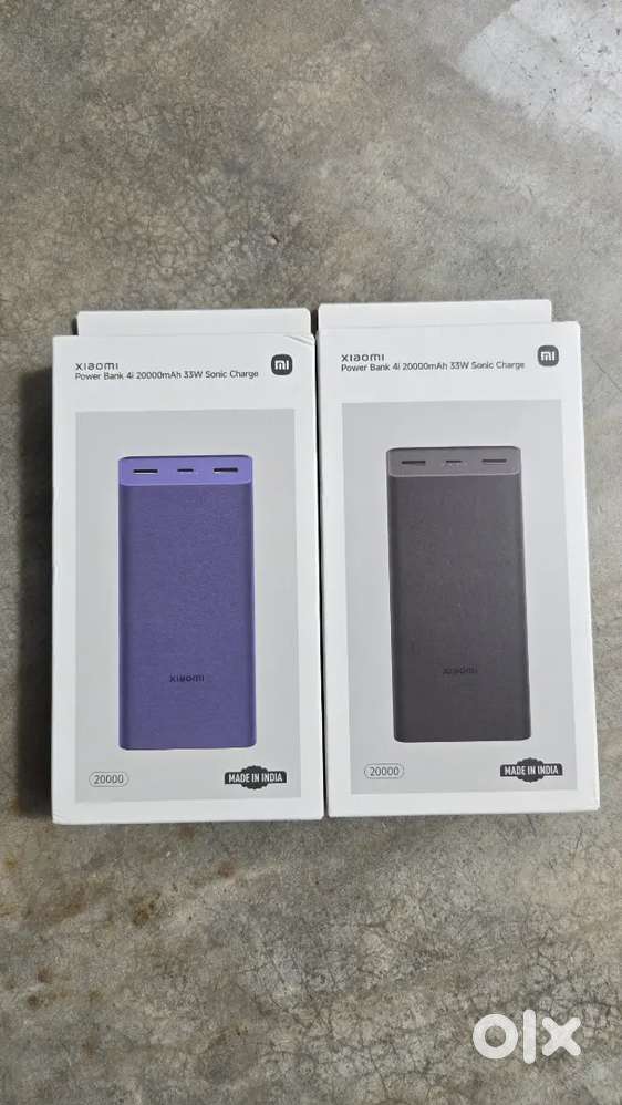 Mi power bank 20000 Mah