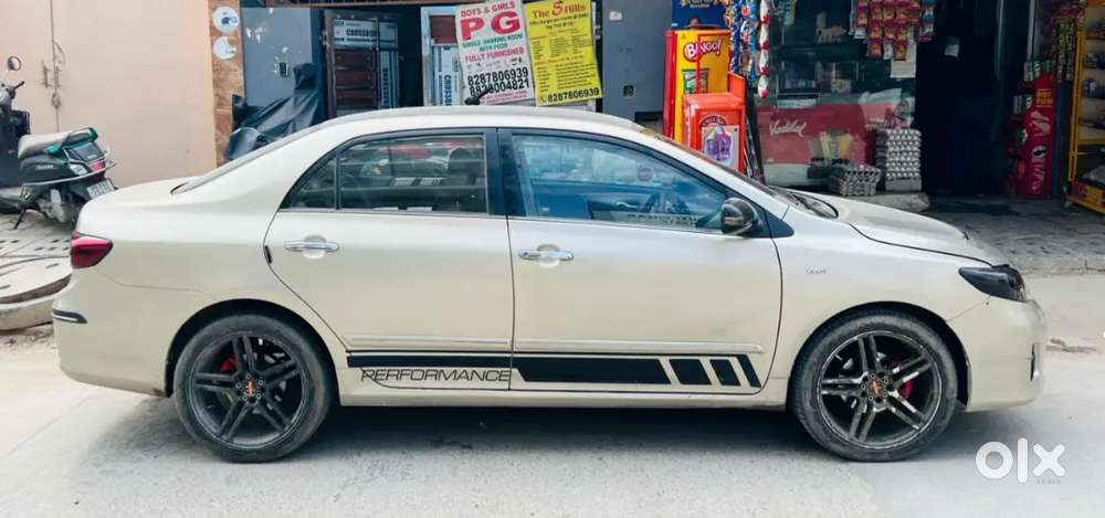 Toyota Corolla Altis 2013 Petrol + Cng Well Maintained Modified.