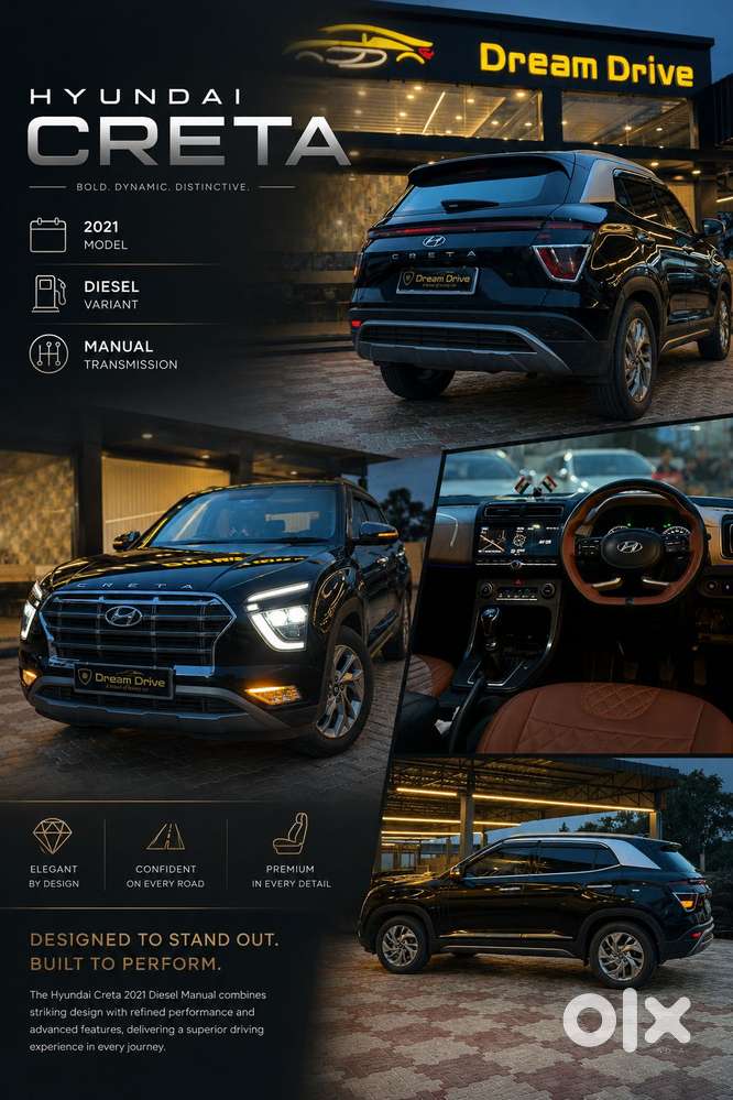 Hyundai Creta Facelift 1.5 Diesel Mt, 2021, Diesel