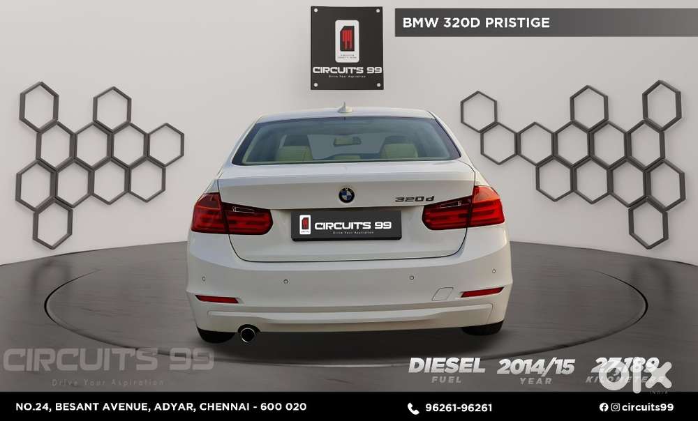 Bmw 3 Series 320d Sedan, 2014, Diesel