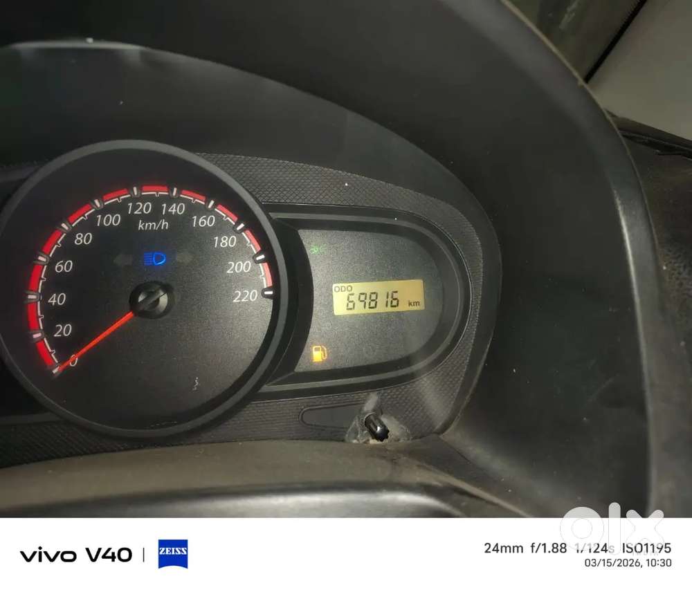 Ford Figo Milky White Car