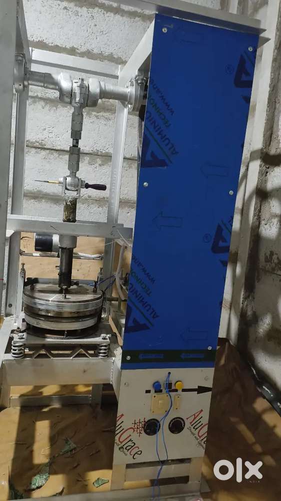 Single die buffer plate machine