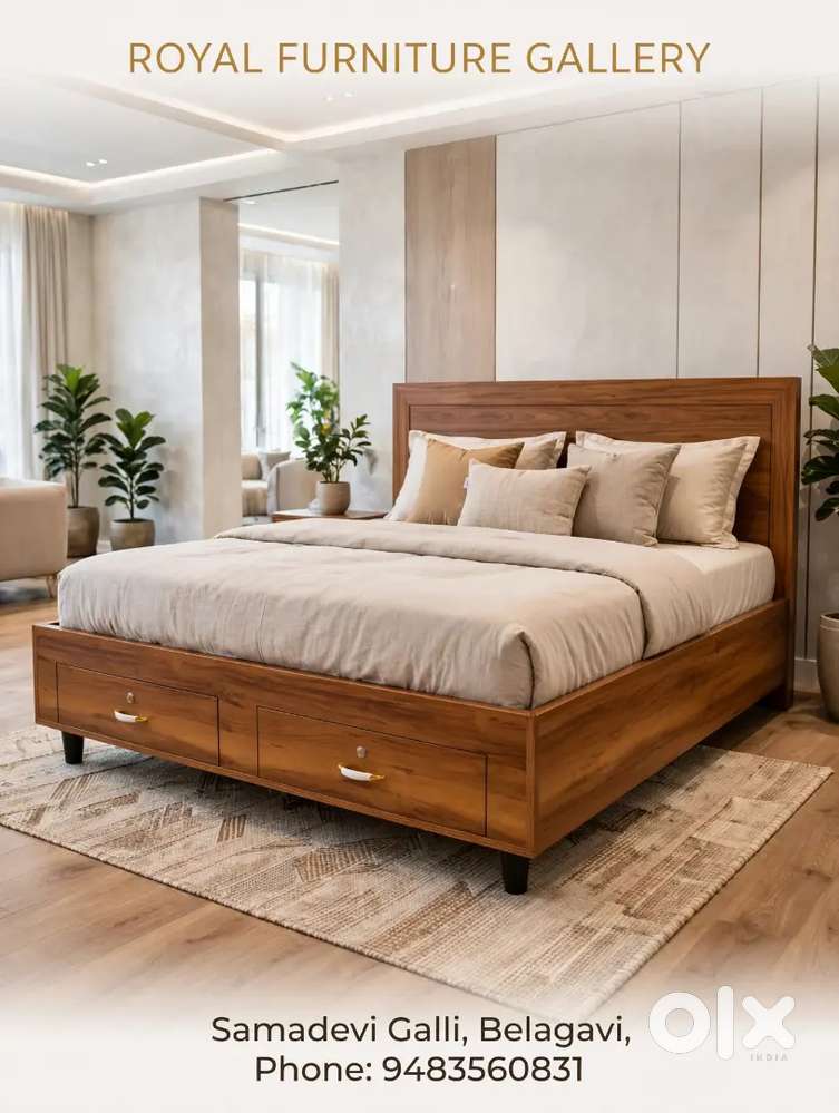Bed with storage