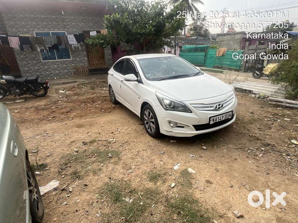 Hyundai Fluidic Verna 2015 Diesel Good Condition