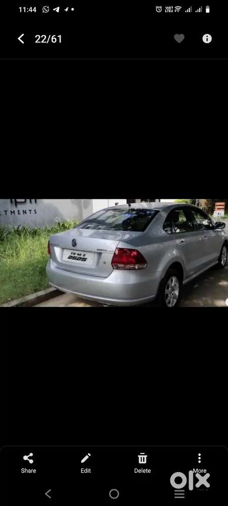 Volkswagen Vento 2011 Diesel 2nd Owner