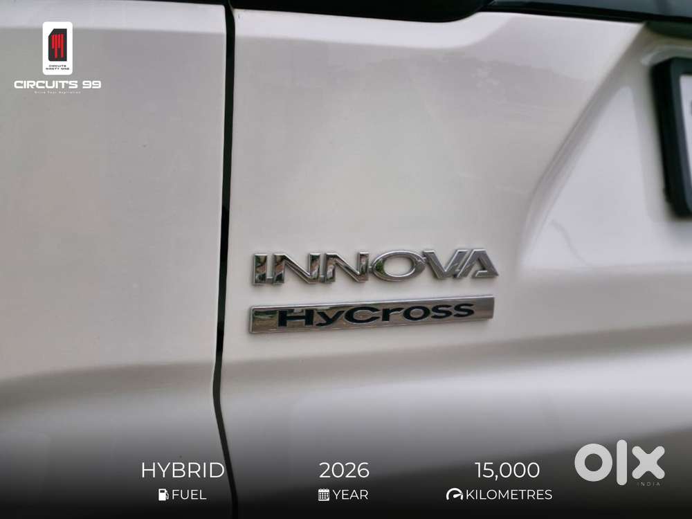 Toyota Innova Hycross 2.0 Vx (o) Hybrid 7 Str, 2026, Cng & Hybrids