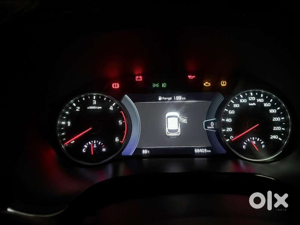 Kia Seltos Htx+ Diesel Manual  Vip Number  Top-end Variant