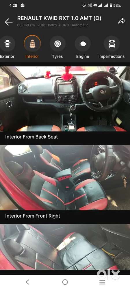 Renault Kwid 2019 Cng & Hybrids 60500 Km Driven
