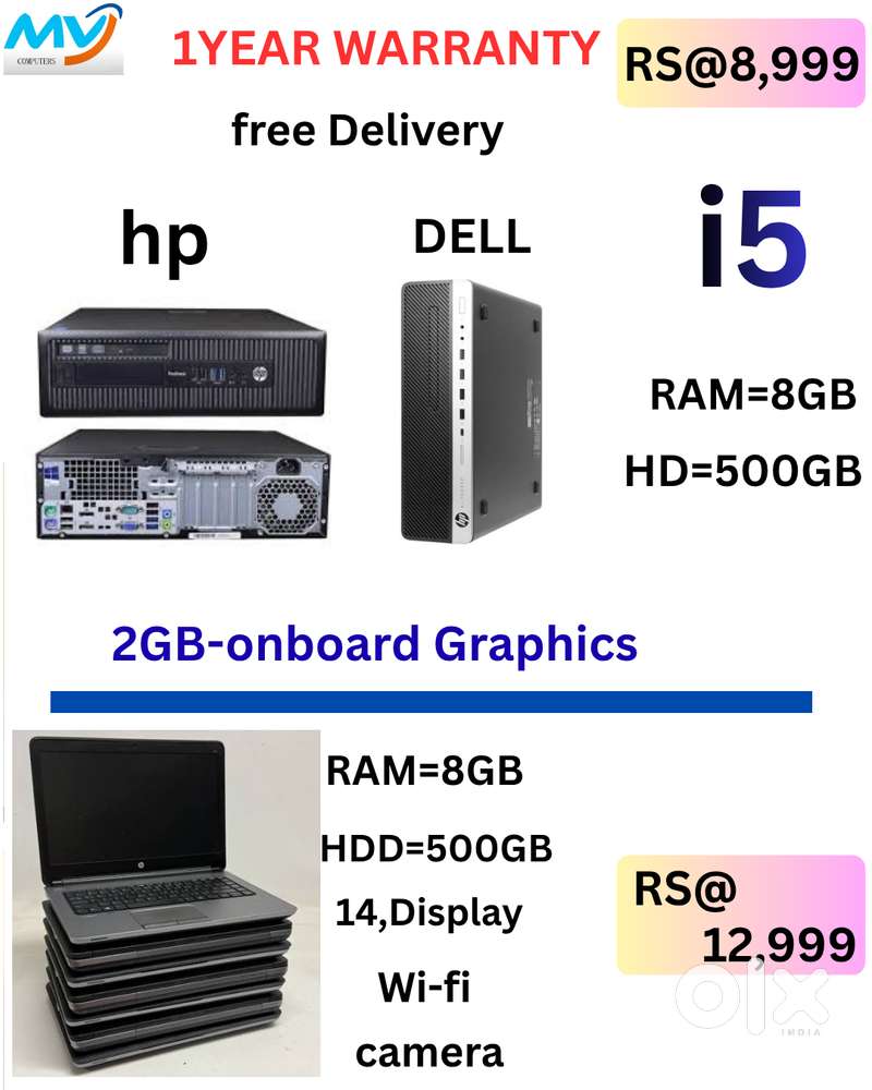 Home Use ,Office Work ,Shop Billing ,Students , 1 Warranty with Bill