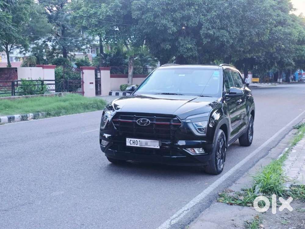 Hyundai Creta 1.5 S Plus Knight Petrol Dual Tone, 2023, Petrol