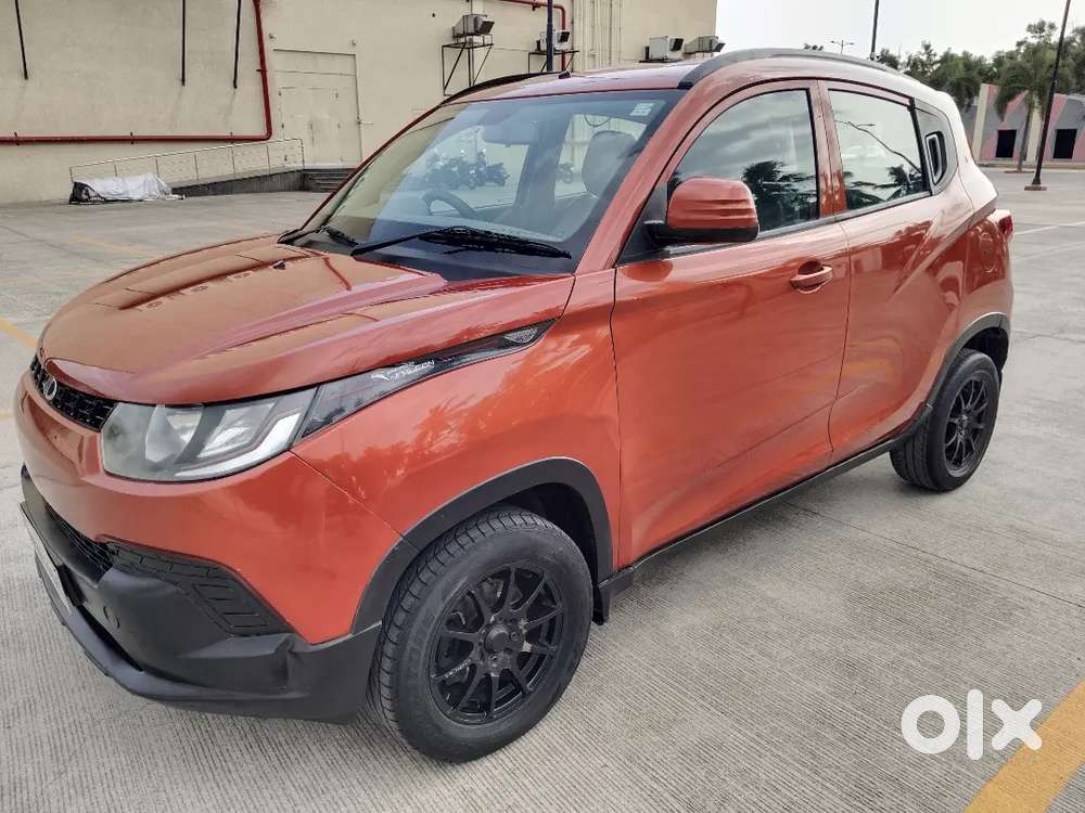 Kuv100 K4 Diesel Sport Orange Colour Coimbatore Registration 1st Owner