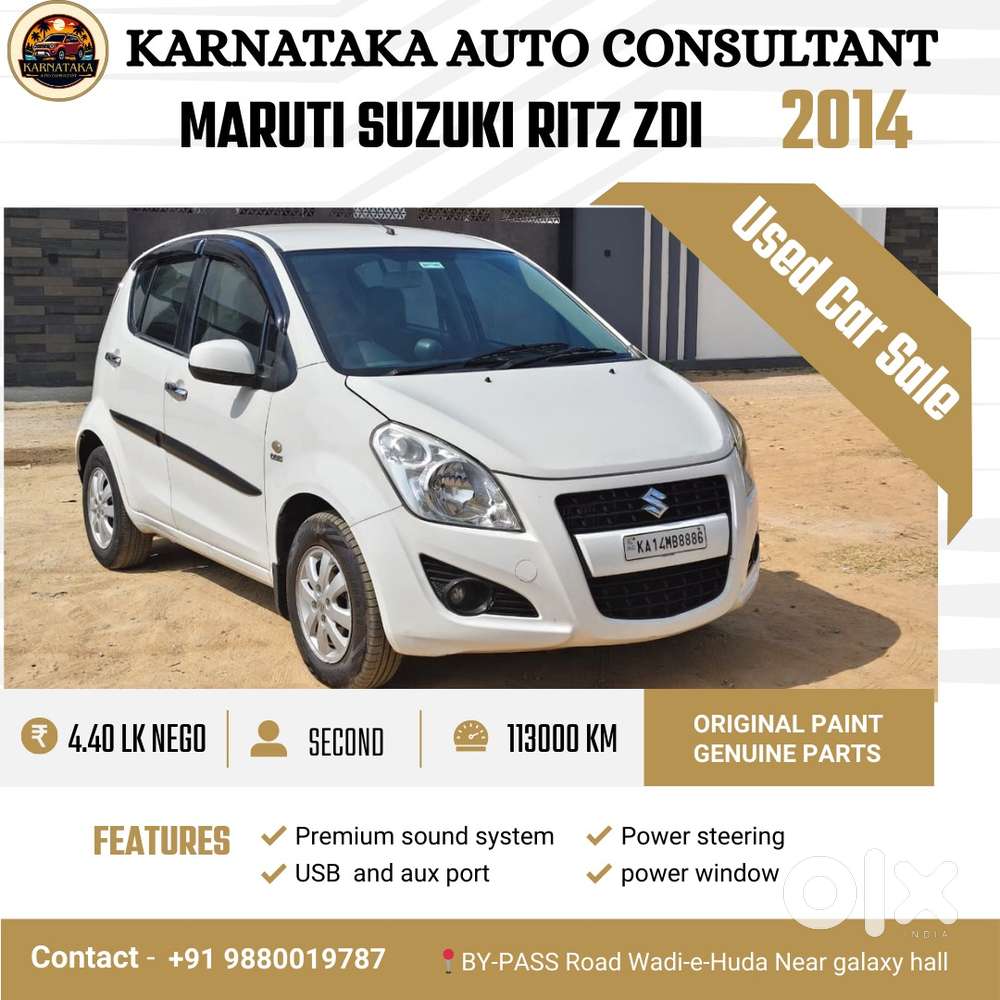 Maruti Suzuki Ritz Zdi Abs, 2014, Diesel