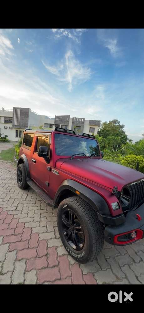 Mahindra Thar 2021 Diesel Manual Grey Colour Fully Modified .