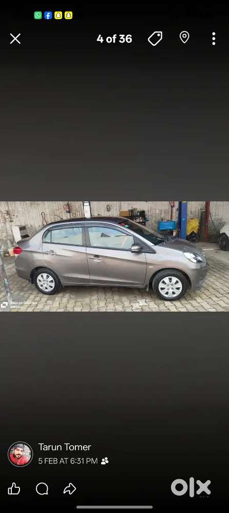 Honda Amaze Vx 2015