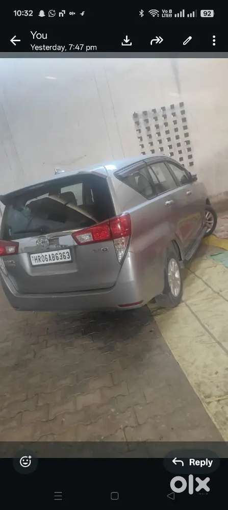 Toyota Innova Crysta 2020 Diesel 79000 Km Driven