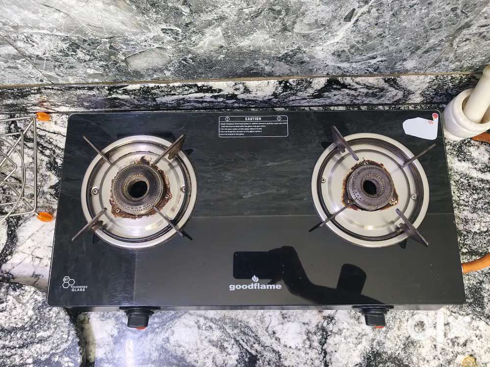 Goodflame 2 Burner Gas Stove Glass Top