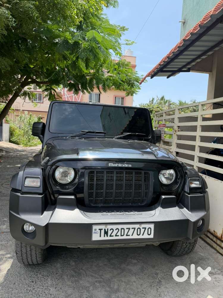 Mahindra Thar 4x4 Diesel  Black  Aug 2023  1st Owner  85k Km