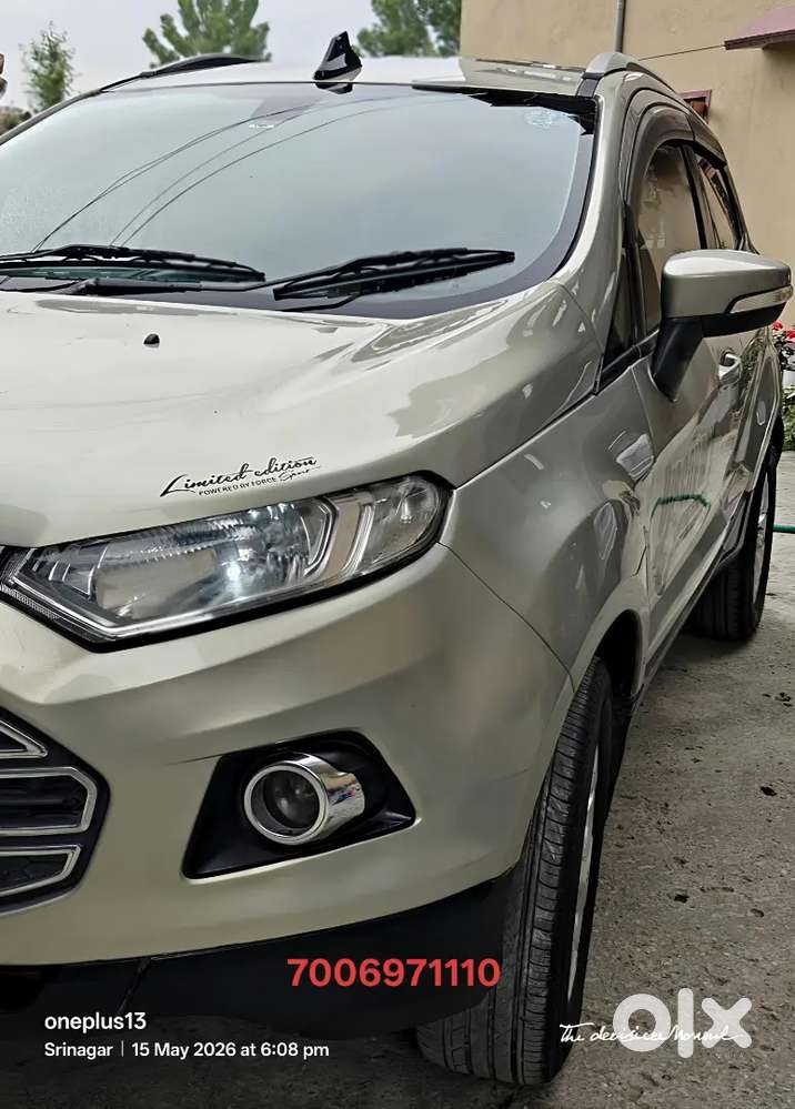 Ecosport Titanium Plus Optional Push Button Diesel