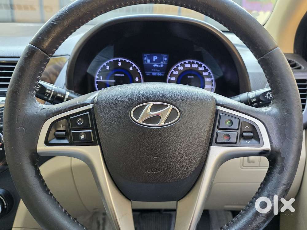 Hyundai Verna Fluidic 1.6 Vtvt Sx Automatic, 2012, Petrol