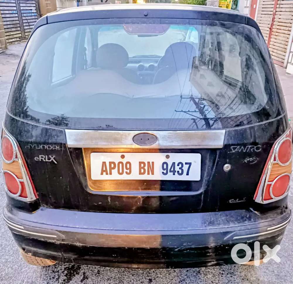 Santro Xing 2008 Black Well Maintain