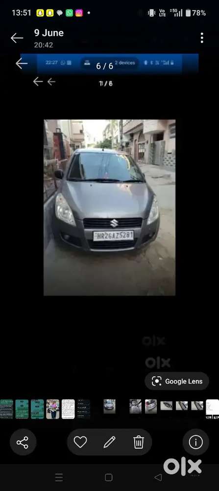 Maruti Suzuki Ritz 2009 Petrol Cng On Paper Passing Hui Pdhi H