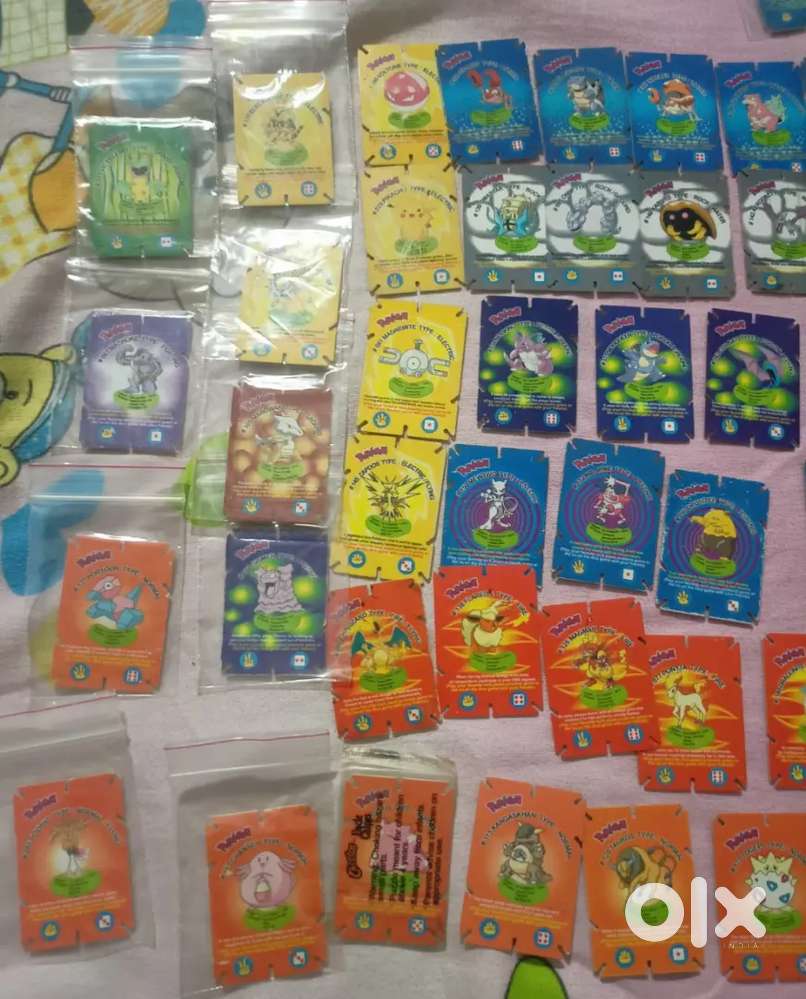 Pokemon Vintage Cheetos Motion Evolution Cards tazo Jenga tazos - Other  Hobbies in undefined, - 1769358502