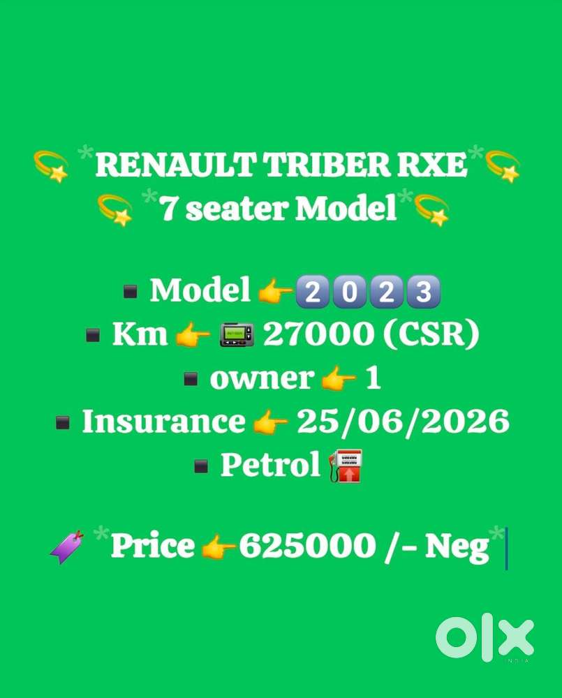 Renault Triber 1.0 Rxe, 2023, Petrol
