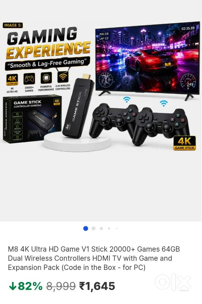 Gaming stick
