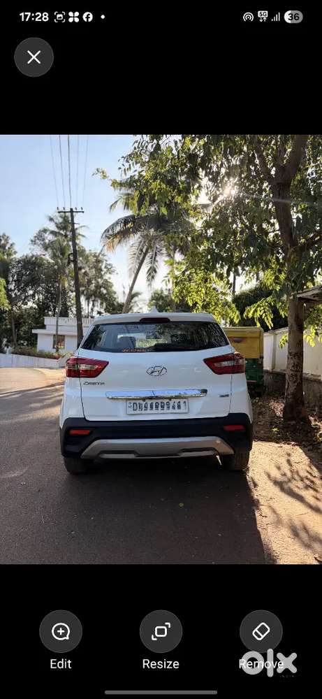 Hyundai Creta 1.6 Automatic Top And Sunroof.d.l Registration