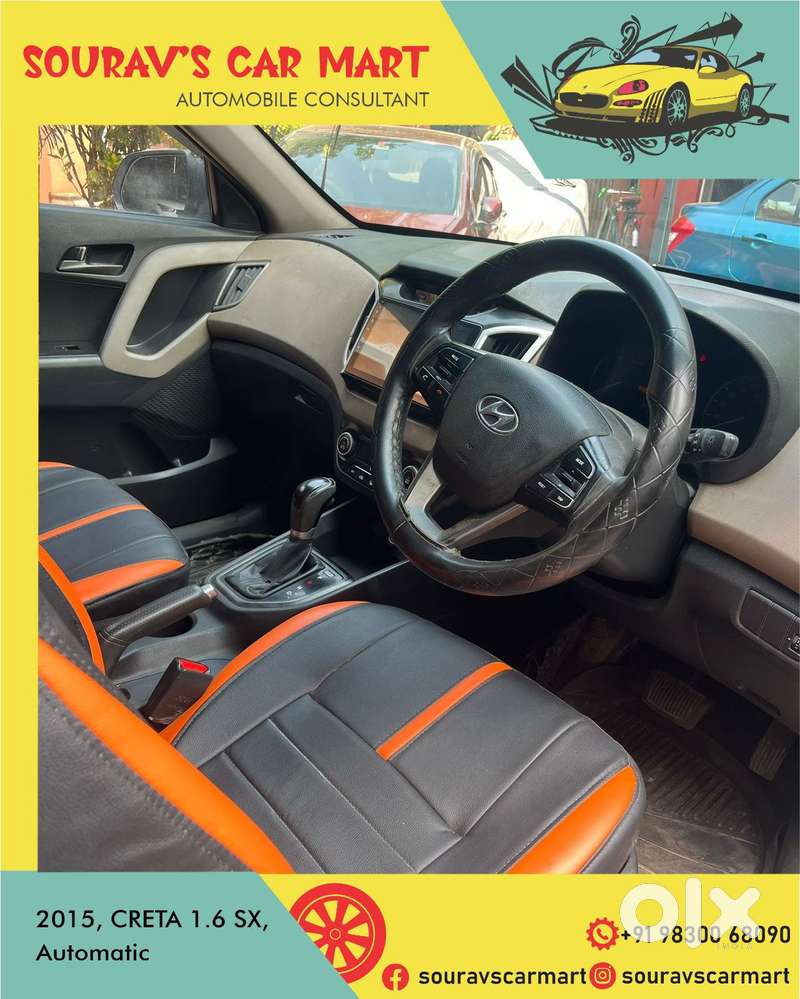 Hyundai Creta 1.6 Sx Automatic Diesel, 2015, Diesel