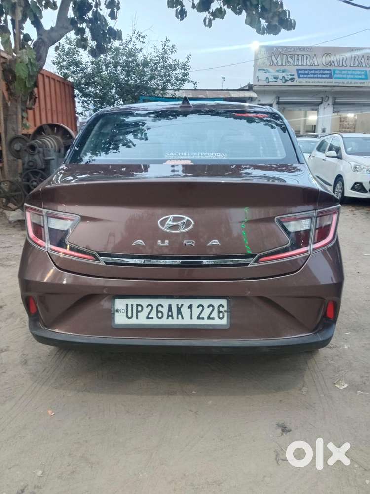 Hyundai Aura Sx (o) Manual, 2021, Petrol