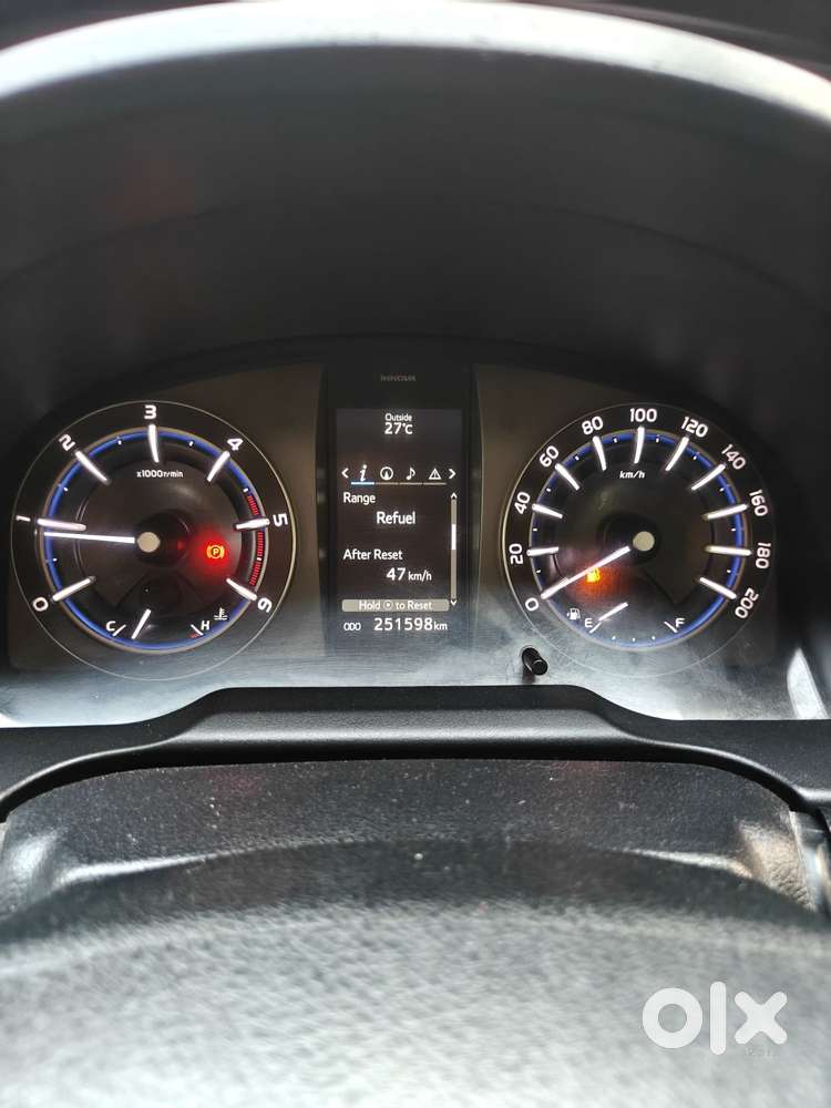 Toyota Innova Crysta Zx 2.4 Diesel 7 Seater, 2018, Diesel