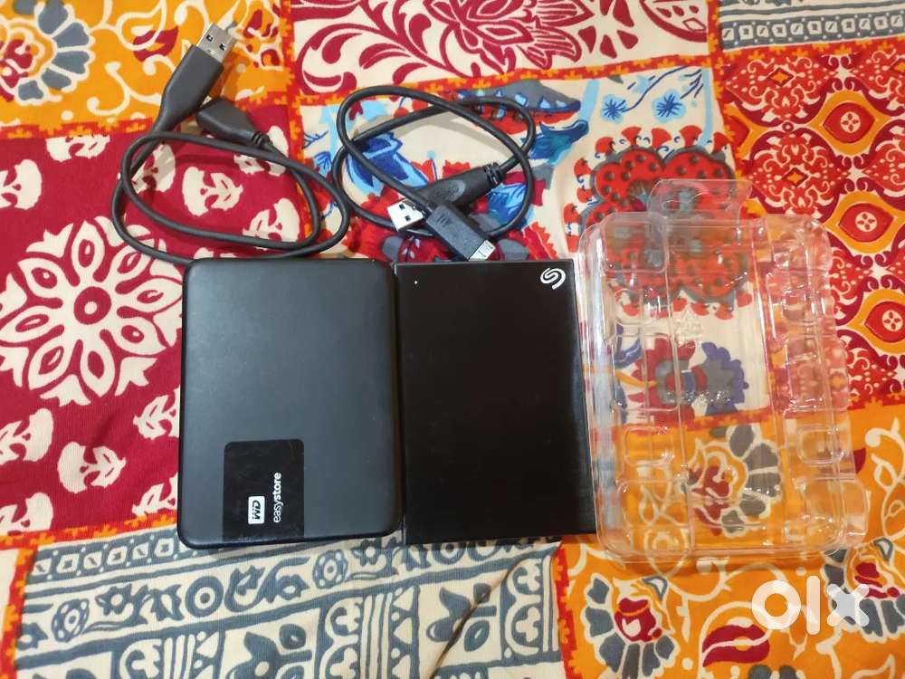 Western Digital WD portable 4TB HDD and Segate Brand New 2TB ssd