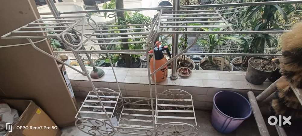 New Flower Stand Outdoor 6 pot Set