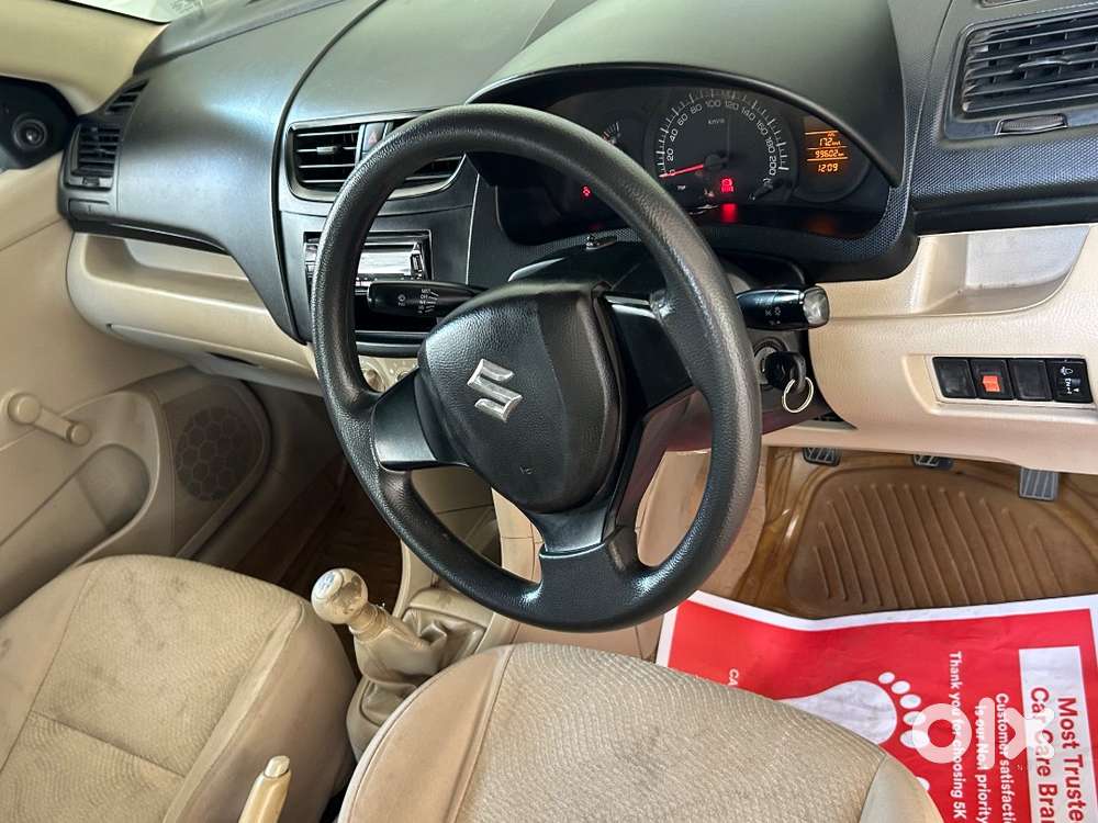 Pearl White Dzire Diesel Car For Sale